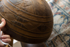 Vintage African Wooden Bowl // ONH Item ab01396 Image 7