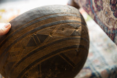 Vintage African Wooden Bowl // ONH Item ab01398 Image 5