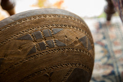 Vintage African Wooden Bowl // ONH Item ab01399 Image 12