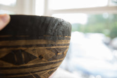 Vintage African Wooden Bowl // ONH Item ab01402 Image 2