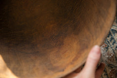 Vintage African Wooden Bowl // ONH Item ab01403 Image 5