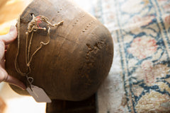 Vintage African Wooden Bowl // ONH Item ab01405 Image 4