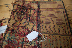 Vintage African Tuareg Rug Mat // ONH Item ab01412 Image 4