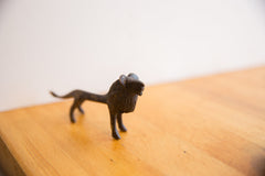 Vintage African Lion with Dark Patina // ONH Item ab01471 Image 2