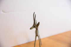 Vintage African Right Facing Oxidized Gazelle // ONH Item ab01491 Image 1