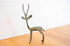 Vintage African Right Facing Brightly Oxidized Gazelle // ONH Item ab01498 Image 1