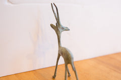 Vintage African Right Facing Brightly Oxidized Gazelle // ONH Item ab01499 Image 2
