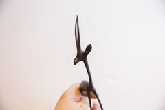 Vintage African Right Facing Gazelle with Dark Patina // ONH Item ab01518 Image 2