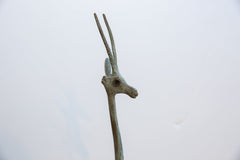 Vintage African Right Facing Bright Oxidized Gazelle // ONH Item ab01522 Image 1