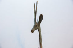 Vintage African Left Facing Brightly Oxidized Gazelle // ONH Item ab01523 Image 2
