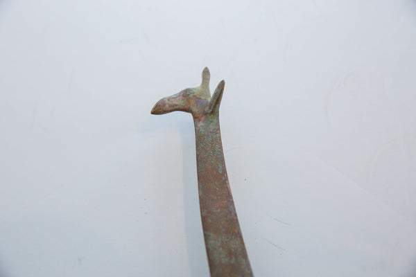Vintage African Oxidized Giraffe // ONH Item ab01535 Image 3