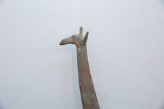 Vintage African Oxidized Giraffe // ONH Item ab01535 Image 2