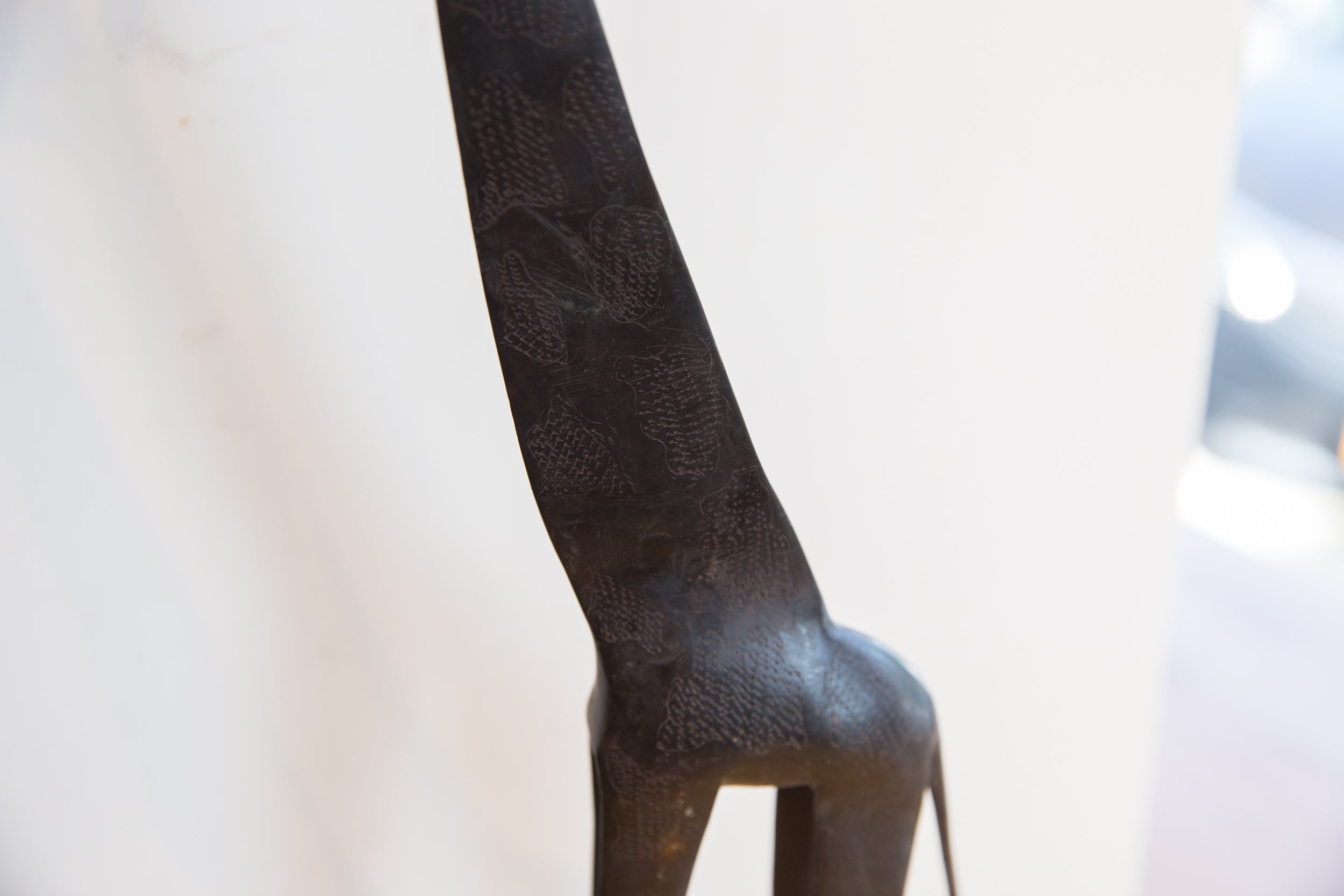 Vintage African Giraffe with Dark Patina // ONH Item ab01543 Image 2