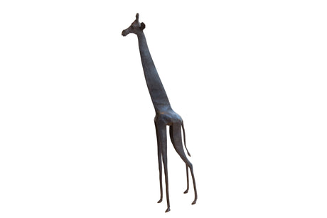 Vintage African Giraffe with Dark Patina // ONH Item ab01544 Image 1