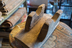 Vintage Hand Carved African Stool // ONH Item ab01557 Image 4