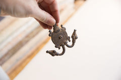 Vintage African Double Headed Turtle Pendant // ONH Item ab01585 Image 1