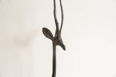 Medium Vintage African Gazelle Sculpture // ONH Item ab01608 Image 1