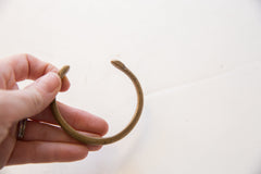 Antique African Bronze Snake Cuff Bracelet // ONH Item ab01621 Image 2
