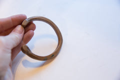 Antique African Bronze Snake Cuff Bracelet // ONH Item ab01631 Image 6