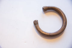 Antique African Bronze Snake Cuff Bracelet // ONH Item ab01633 Image 4