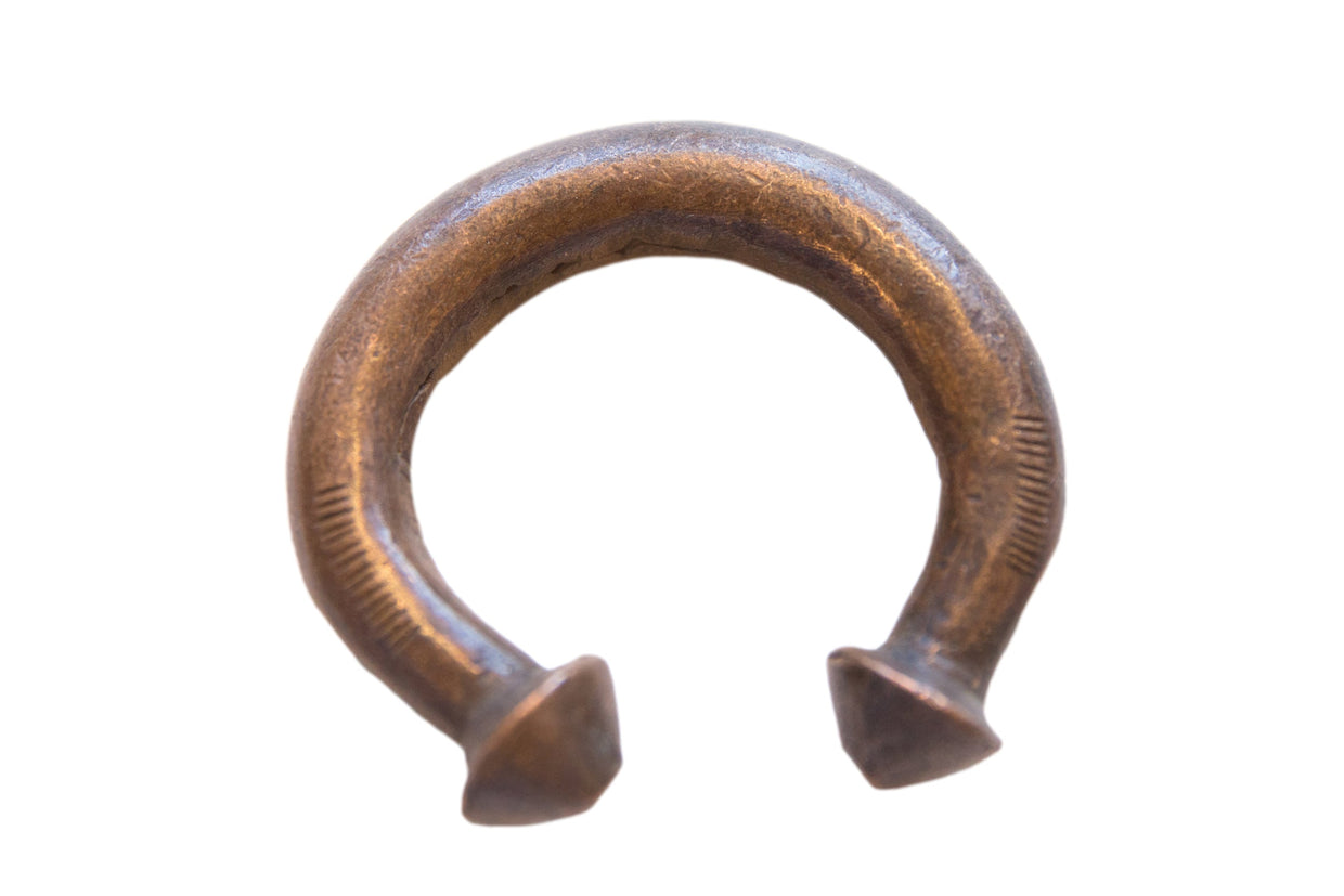 Antique African Copper Alloy Cuff Bracelet // ONH Item ab01637