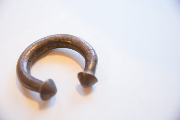 Antique African Copper Alloy Cuff Bracelet // ONH Item ab01637 Image 1
