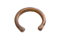 Antique African Copper Alloy Snake Cuff Bracelet // ONH Item ab01642