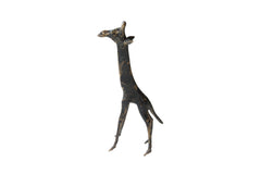 Vintage Bronze African Giraffe // ONH Item ab01649