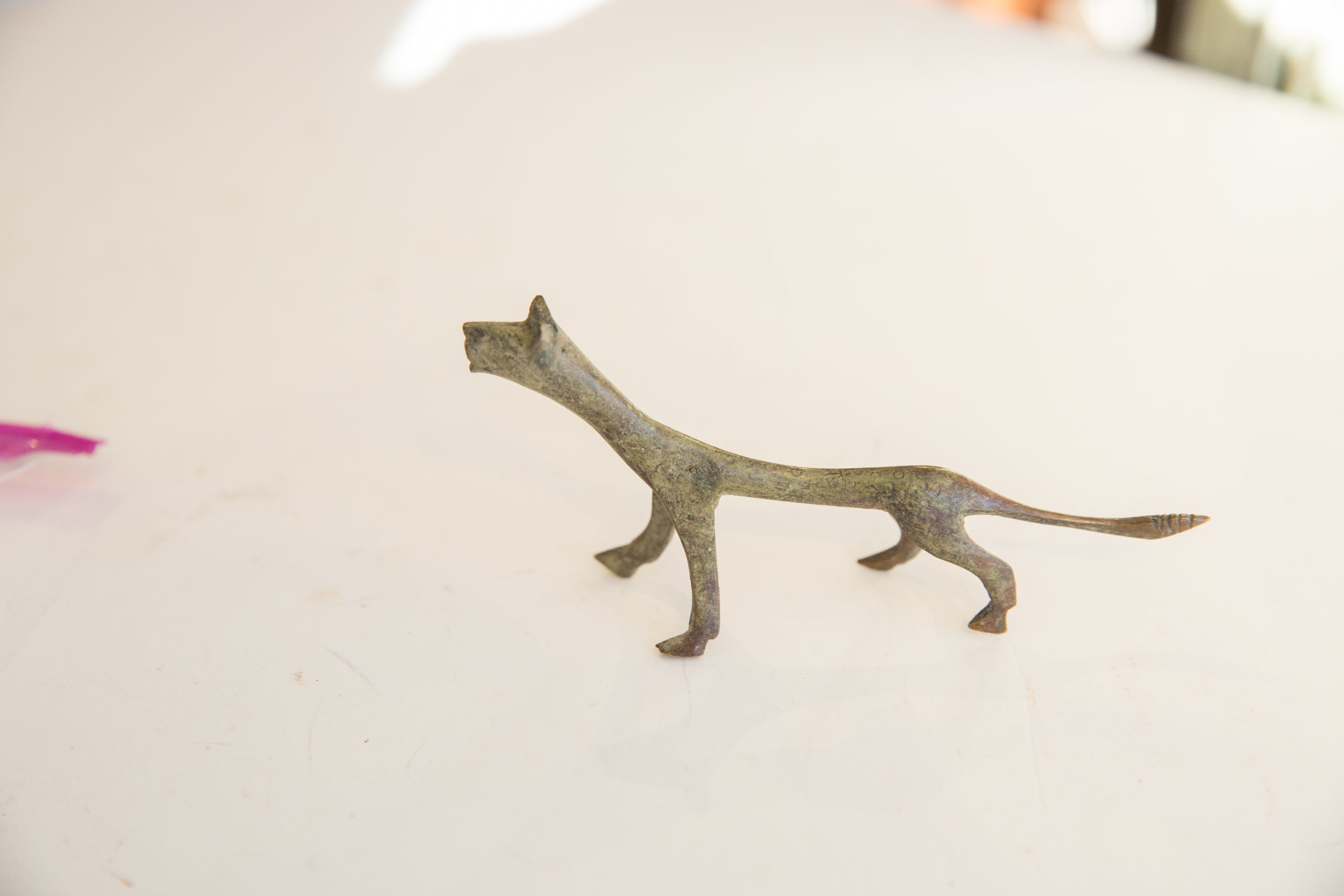 Oxidized Vintage African Cheetah // ONH Item ab01672 Image 1