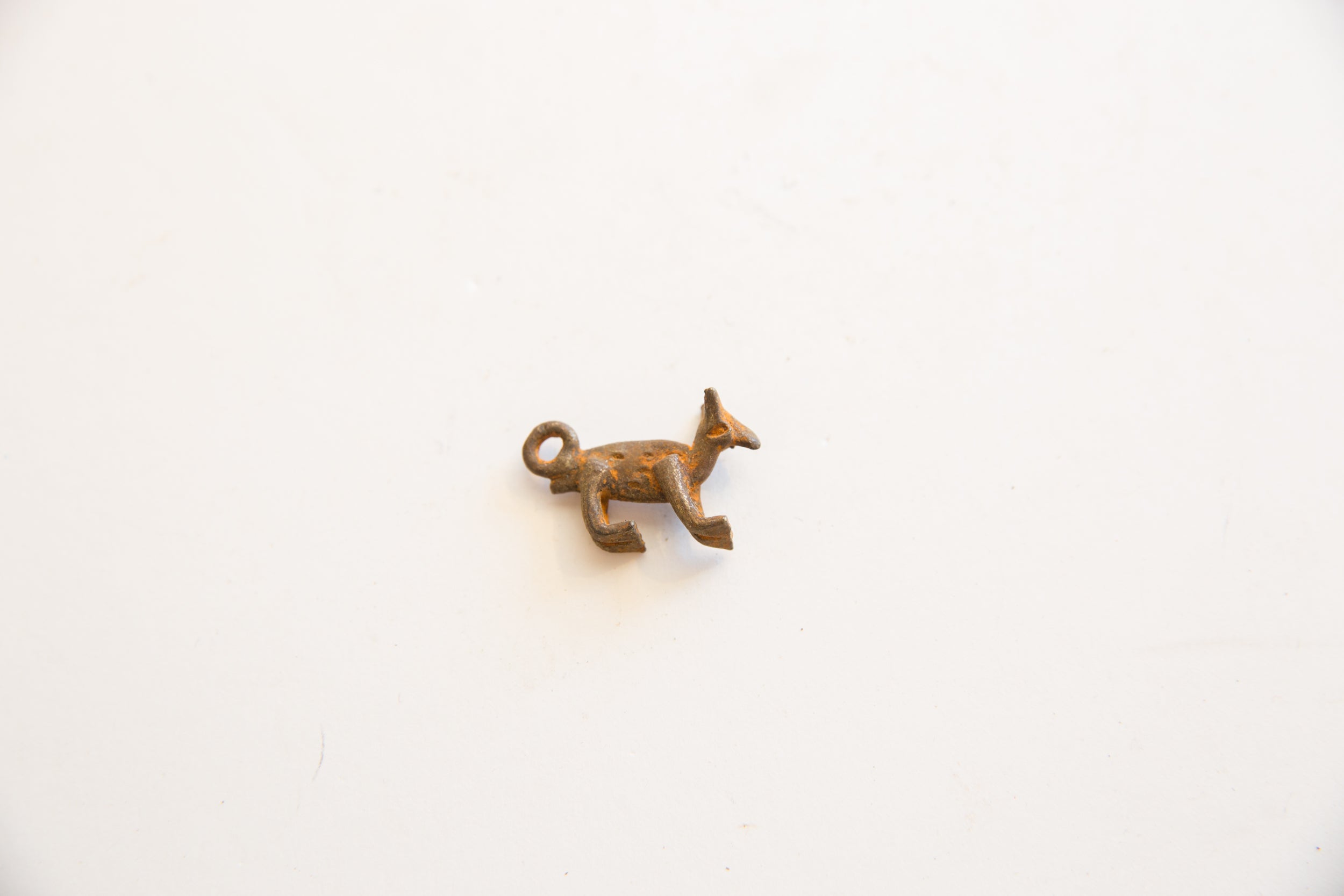 Vintage African Fox Pendant // ONH Item ab01688 Image 1