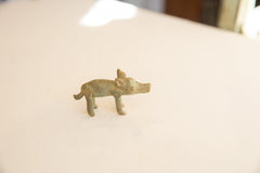 Vintage African Pig Gold Weight // ONH Item ab01705 Image 1