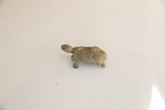 Vintage Oxidized African Turtle // ONH Item ab01706 Image 1