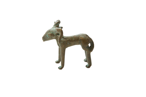 Vintage African Impala Ram Gold Weight // ONH Item ab01709