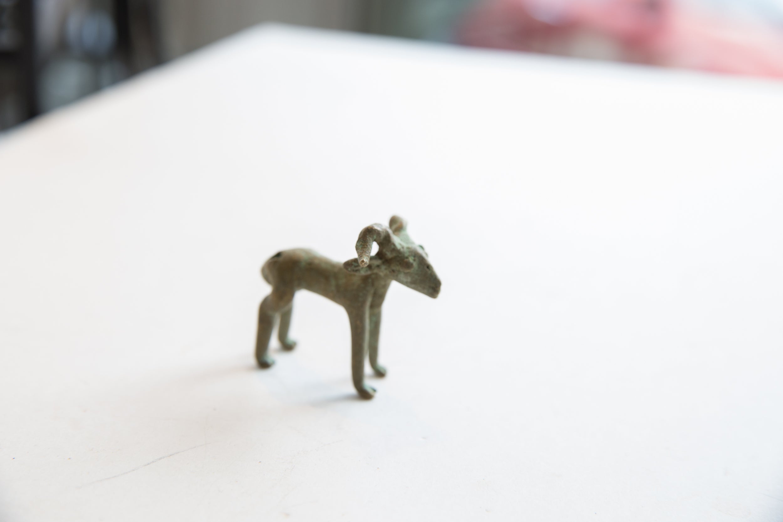 Vintage African Impala Ram Gold Weight // ONH Item ab01709 Image 1