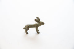 Vintage African Oxidized Rabbit Gold Weight // ONH Item ab01710 Image 1