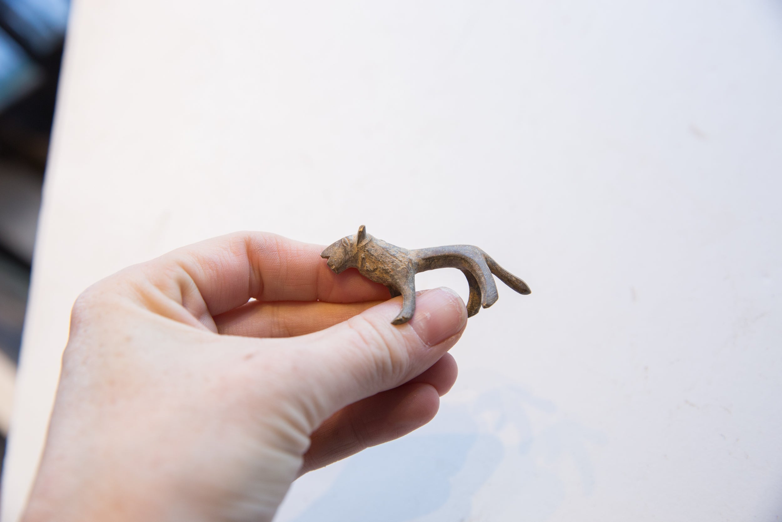 Vintage African Mini Lion // ONH Item ab01711 Image 1