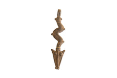 Vintage African Snake Pendant // ONH Item ab01716