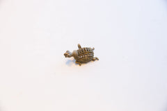 Vintage African Oxidized Turtle Pendant // ONH Item ab01742 Image 5