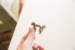 Vintage African Bronze Monkey Pendant // ONH Item ab01748 Image 2