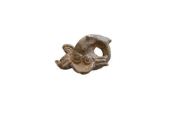Vintage African Bronze Fish // ONH Item ab01753