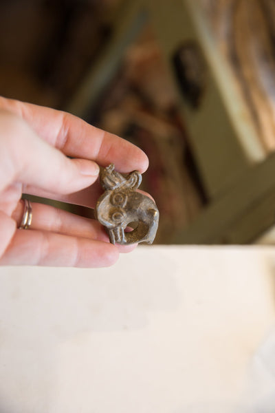 Vintage African Bronze Fish // ONH Item ab01753 Image 2