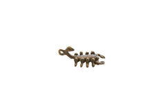 Vintage African Bronze Scorpion Pendant // ONH Item ab01776