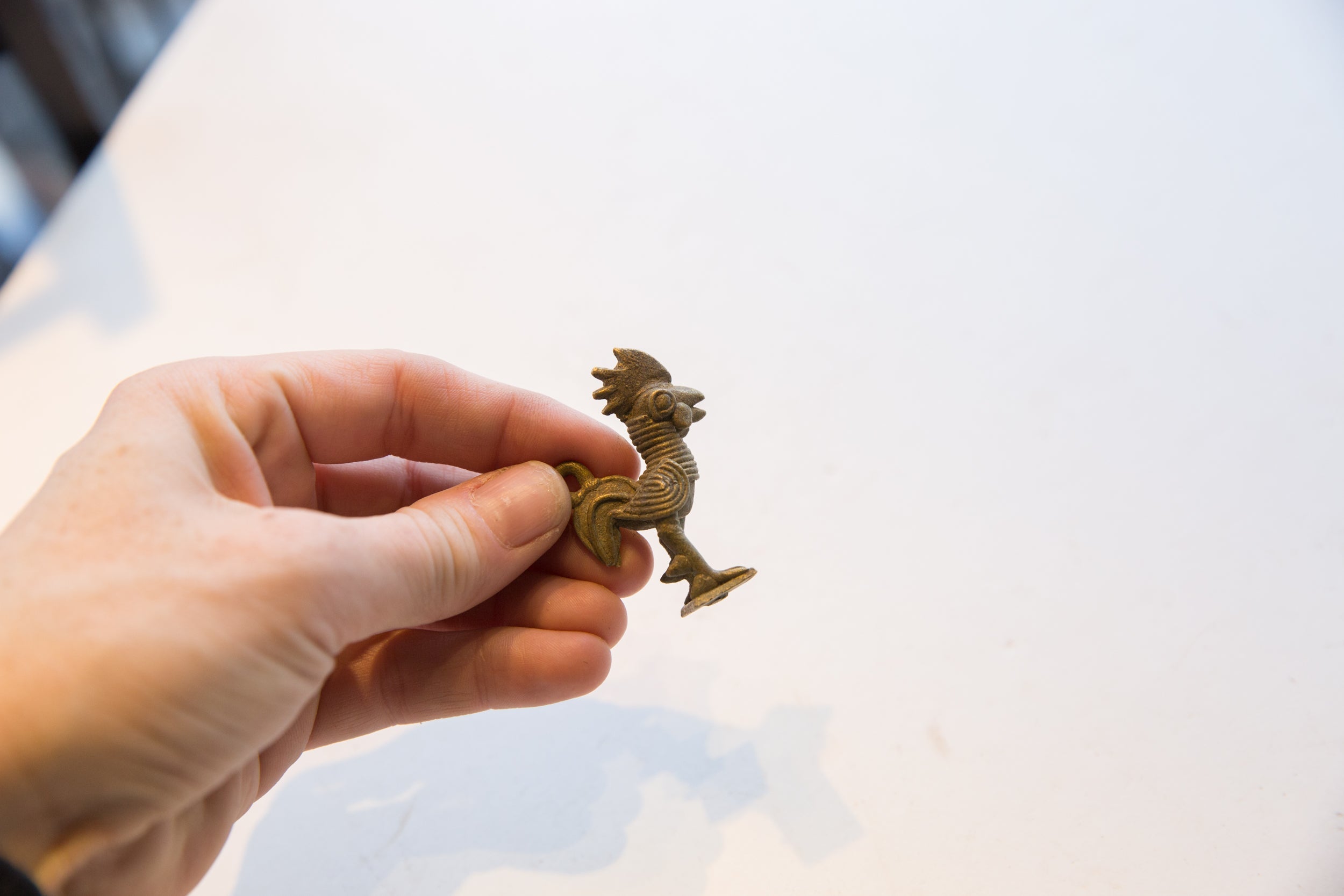 Vintage African Rooster Pendant // ONH Item ab01797 Image 1