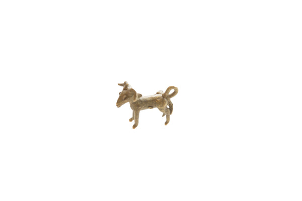 Vintage African Impala Ram Curved Horns Pendant // ONH Item ab01801