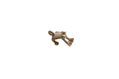 Vintage African Bronze Frog Pendant // ONH Item ab01815