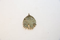 Vintage African Bronze Jellyfish Pendant // ONH Item ab01816 Image 1