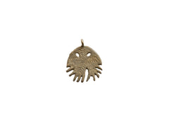 Vintage African Bronze Jellyfish Pendant // ONH Item ab01818