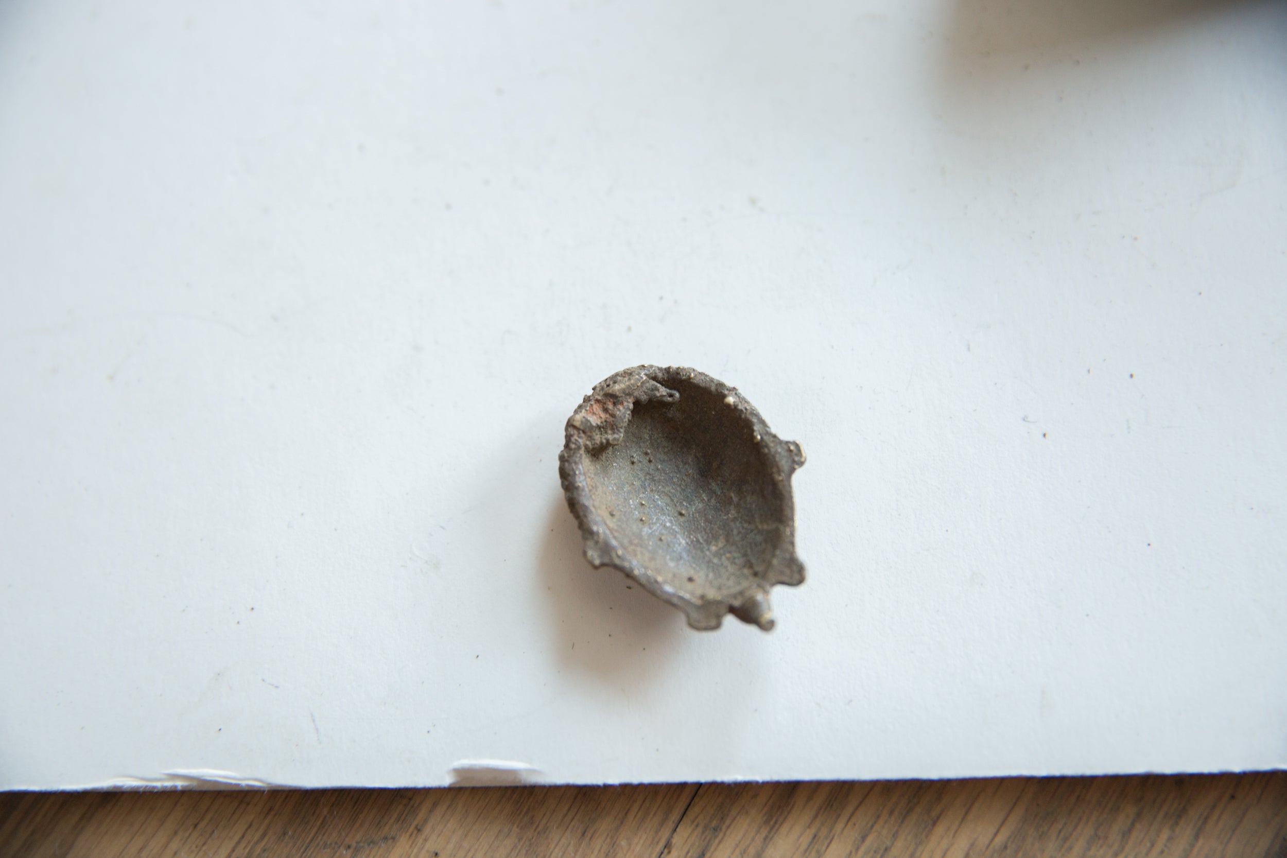 Vintage African Bronze Childs Face // ONH Item ab01829 Image 1