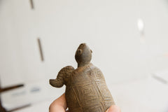 Vintage African Tortoise Sculpture // ONH Item ab01843 Image 3