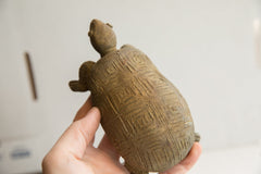 Vintage African Tortoise Sculpture // ONH Item ab01846 Image 3